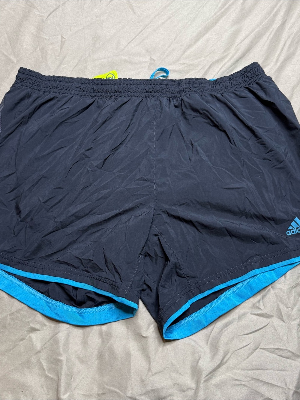 Adidas Women’s Navy Blue Athletic Running Shorts Large